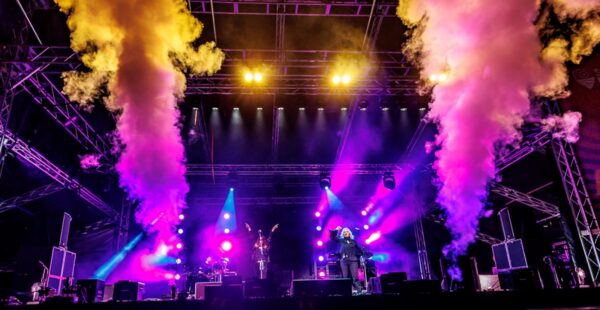 Bananarama on stage at Music in the Park