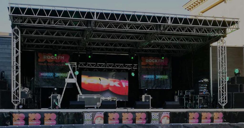 Image showing a stage at an event