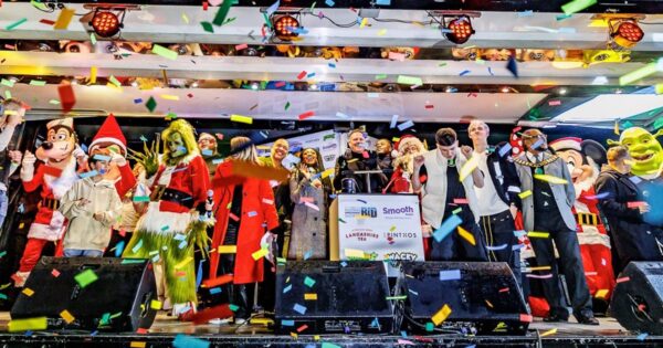 Preston Christmas Lights Switch On