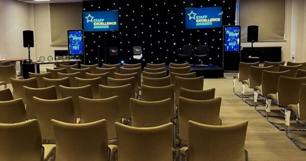 Staff Excellence Award Ceremony Stage Set up